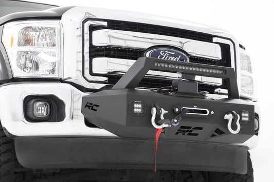 EXO Winch Mount Kit Ford F-250/F-350 Super Duty 2WD/4WD (2011-2016) Rough Country