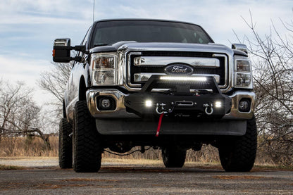 EXO Winch Mount Kit Ford F-250/F-350 Super Duty 2WD/4WD (2011-2016) Rough Country-4