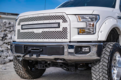 Hidden Winch Mount Ford F-150 2WD/4WD (2015-2020) Rough Country-2
