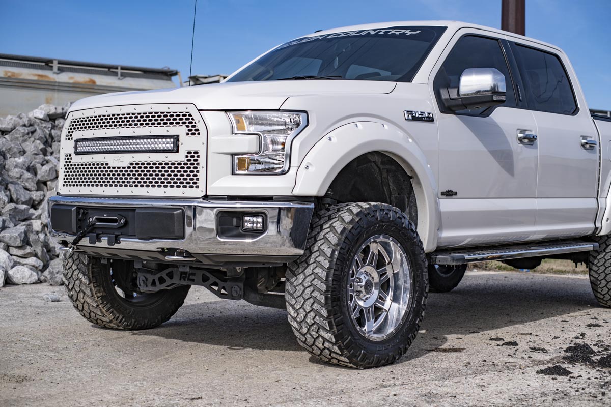 Hidden Winch Mount Ford F-150 2WD/4WD (2015-2020) Rough Country-5