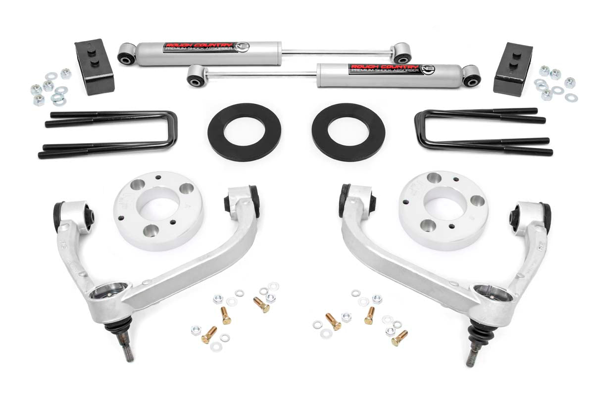 Rough Country 3 Inch Lift Kit 09-13 Ford F-150 4WD Rough Country