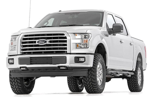 3 Inch Lift Kit Red Ford F-150 4WD (2014-2020) Rough Country-1