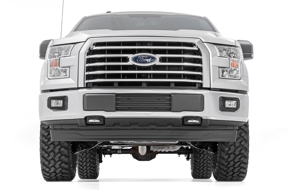 3 Inch Lift Kit Red Ford F-150 4WD (2014-2020) Rough Country-2