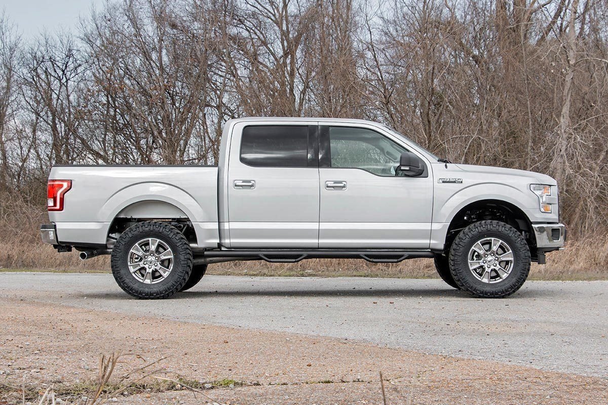 3 Inch Lift Kit Red Ford F-150 4WD (2014-2020) Rough Country-3