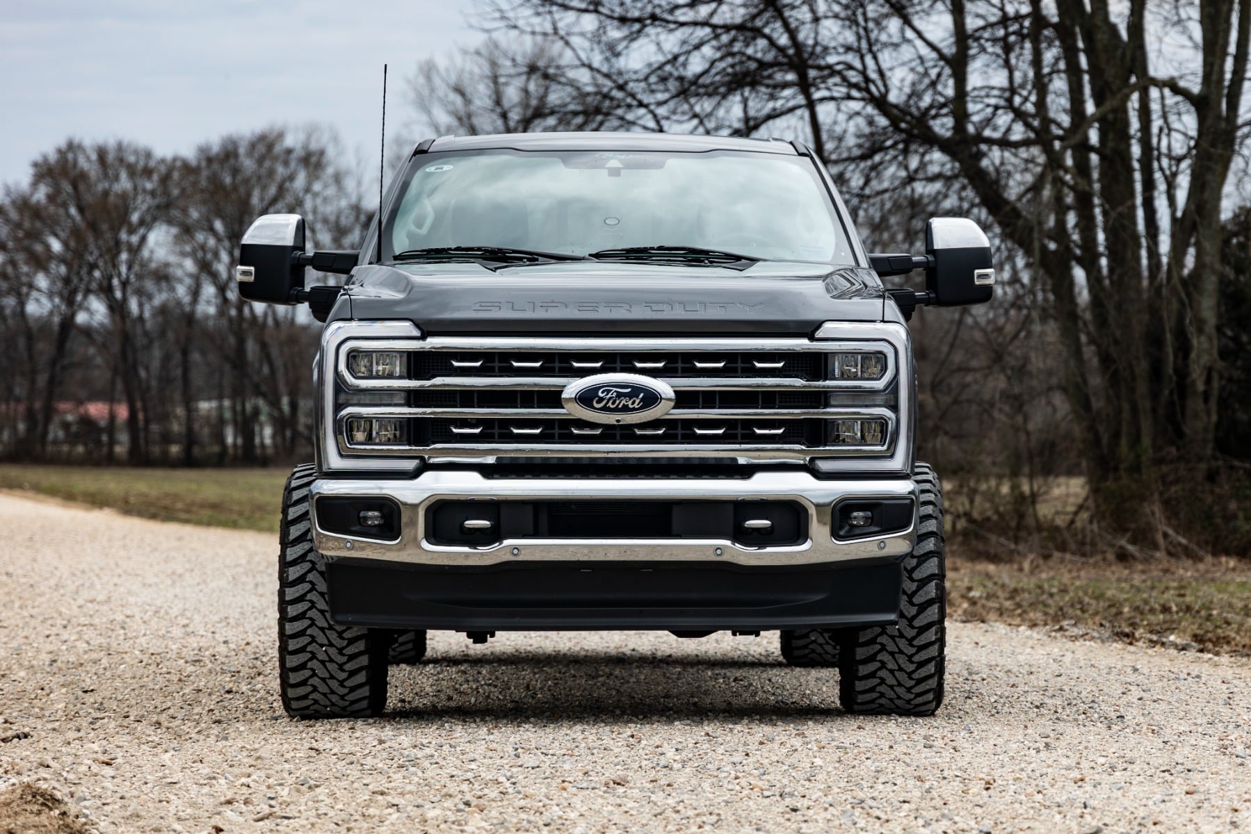 2 Inch Leveling Kit Track Bar Bracket Ford F-250/F-350 Super Duty (17-26) Rough Country-2