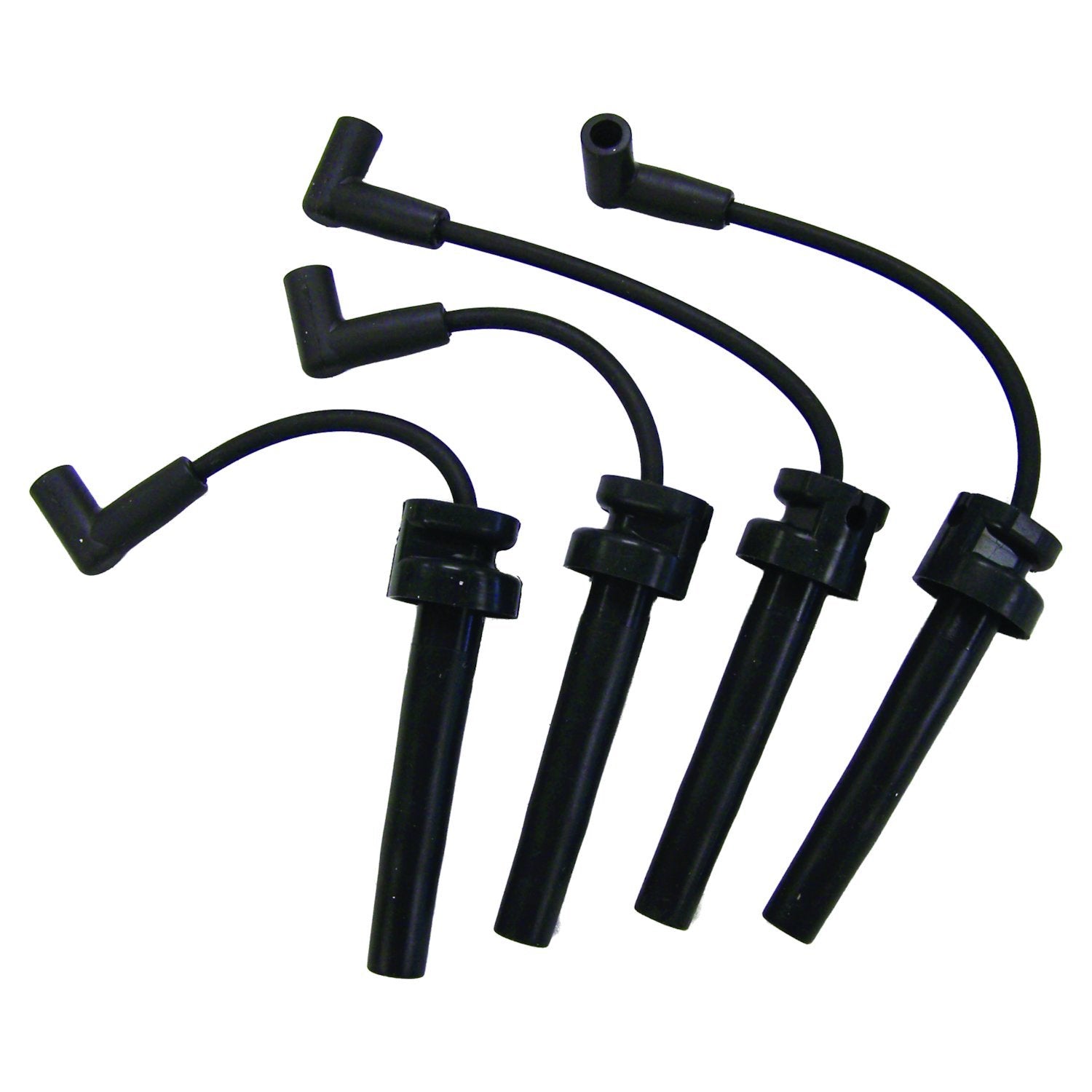 Ignition Wire Set for Jeep 03-06 TJ Wrangler, 02-05 KJ Liberty w/ 2.4L Engine Crown Automotive