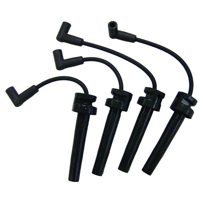 Ignition Wire Set for Jeep 03-06 TJ Wrangler, 02-05 KJ Liberty w/ 2.4L Engine Crown Automotive