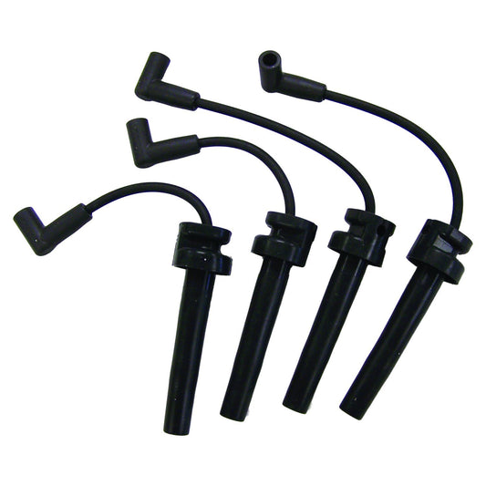 Ignition Wire Set for Jeep 03-06 TJ Wrangler, 02-05 KJ Liberty w/ 2.4L Engine Crown Automotive