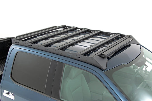 Roof Rack FR 40 Inch Single Row Black LED Ford F-150 2WD/4WD (2015-2018) Rough Country
