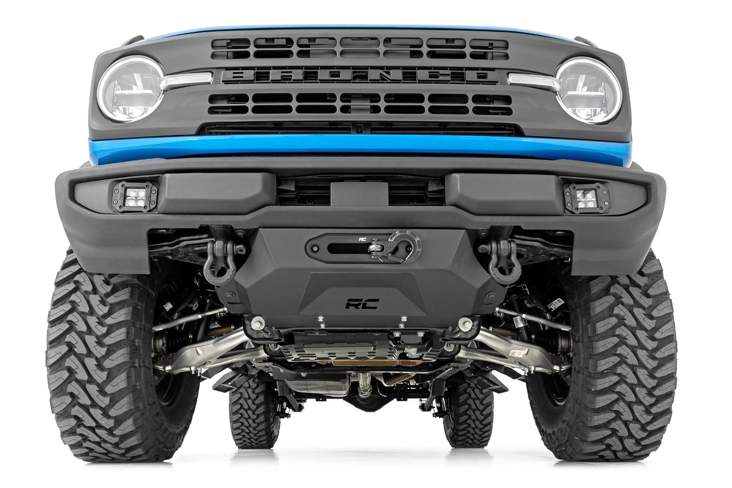 Rough Country 3.5 Inch Lift Kit 21-Up Ford Bronco 4WD Rough Country