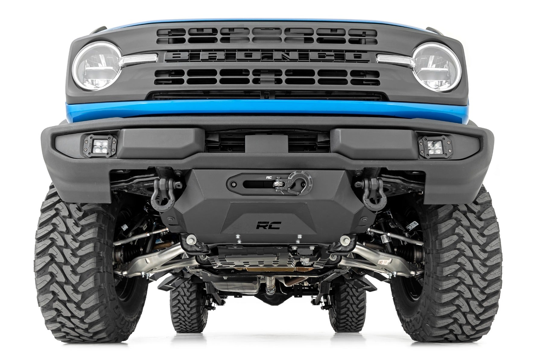 Rough Country 3.5 Inch Lift Kit 21-Up Ford Bronco 4WD Rough Country
