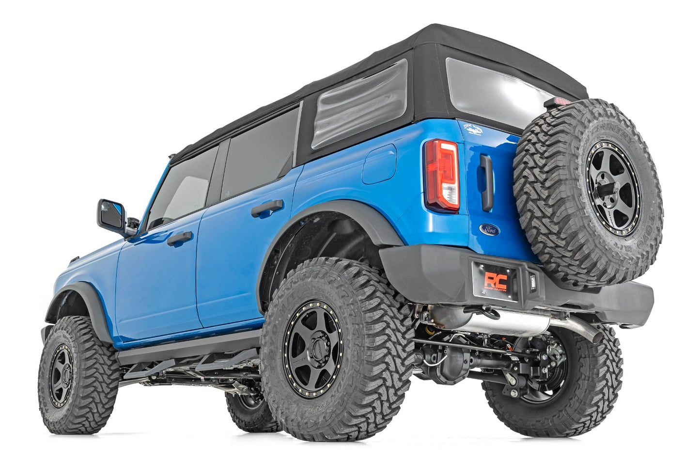 SRX2 Adjustable Aluminum Step Ford Bronco 4WD (2021-2025) Rough Country-3