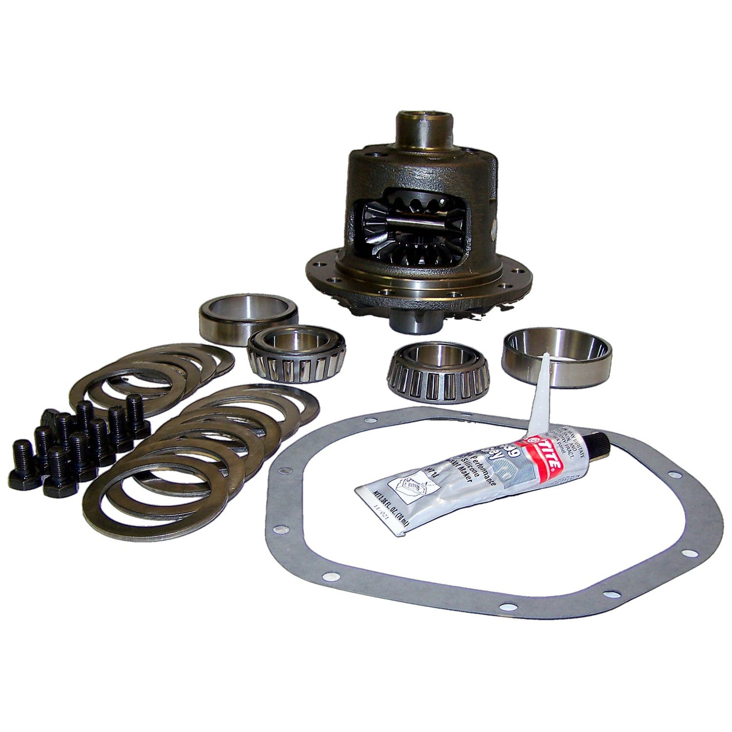 Differential Case Kit for 03-06 Jeep TJ Wrangler w/ Rear D44 Axle, w/ Trac-Lok Crown Automotive-2