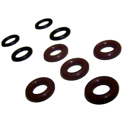 Fuel Injector O-Ring Kit for 2003-2006 TJ Wrangler & KJ Liberty w/ 2.4L Engine Crown Automotive-1
