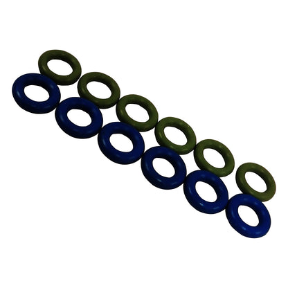12-Piece Fuel Injector O-Ring Kit for Jeep JK Wrangler w/ 3.8L Engine Crown Automotive-1