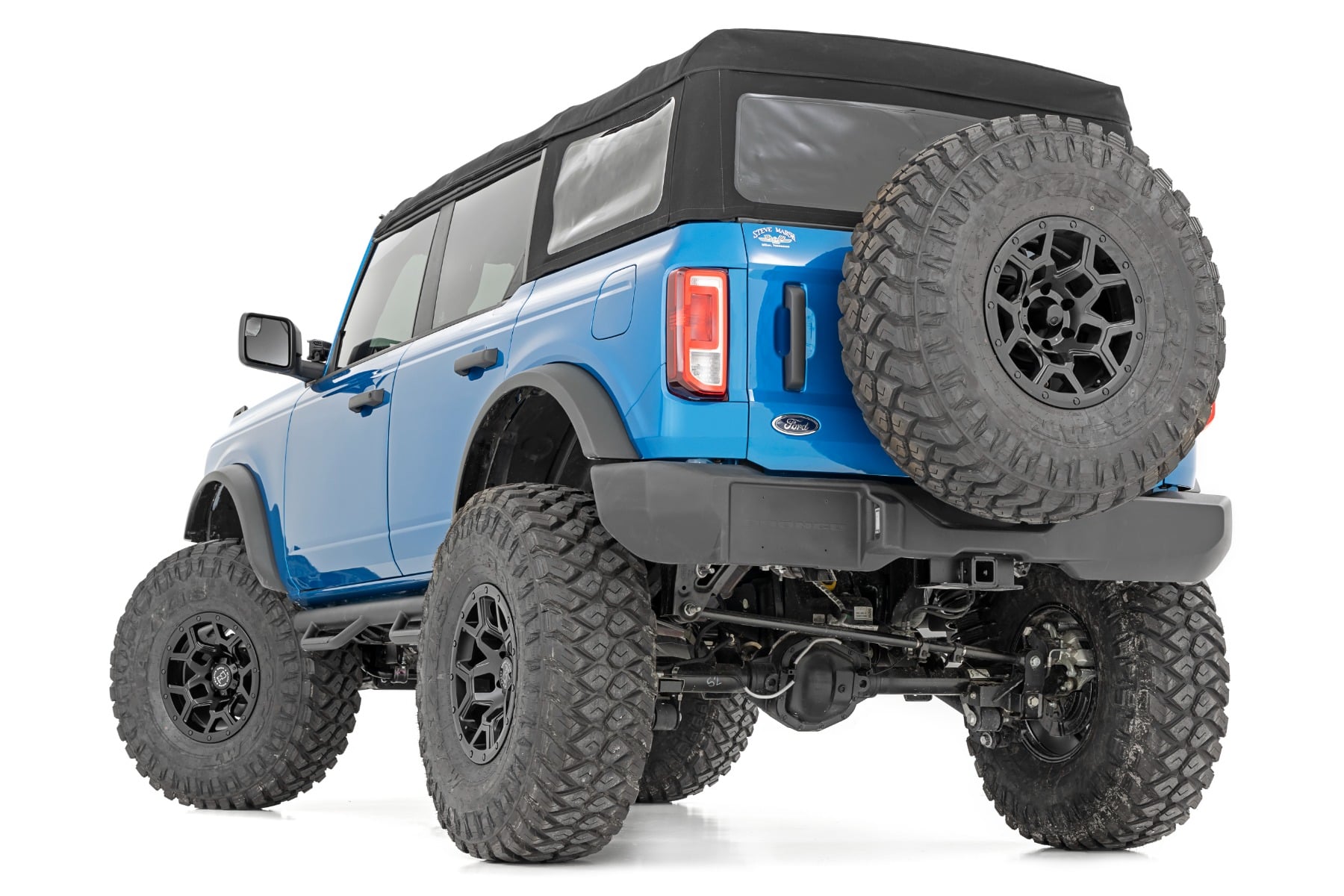 Track Bar Forged Rear 0-7 Inch Lift Ford Bronco 4WD (2021-2025) Rough Country-1