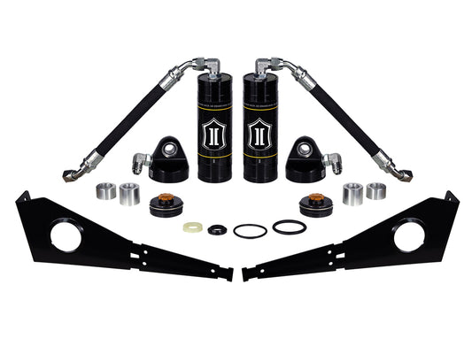 2005-2023 Toyota Tacoma/2003-2024 4Runner/2007-2014 FJ Cruiser Front Coilover Reservoir Upgrade Kit W/ Seals Pair ICON Vehicle Dynamics