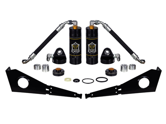 2005-2023 Toyota Tacoma/2007-2014 FJ Cruiser/2003-2024 4Runner Front Coilover Reservoir W/CDCV Upgrade Kit W/ Seals Pair ICON Vehicle Dynamics