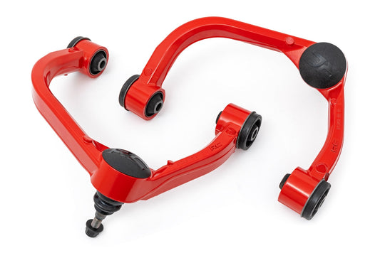 Red Forged Upper Control Arms 2.5-3.5 Inch Lift Ford F-150 4WD (04-20) Rough Country