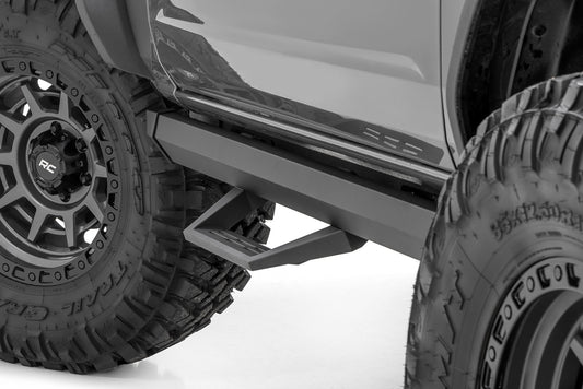 SRL2 Adjustable Aluminum Step 2 Door Ford Bronco (2 Door) 4WD (2021-2025) Rough Country