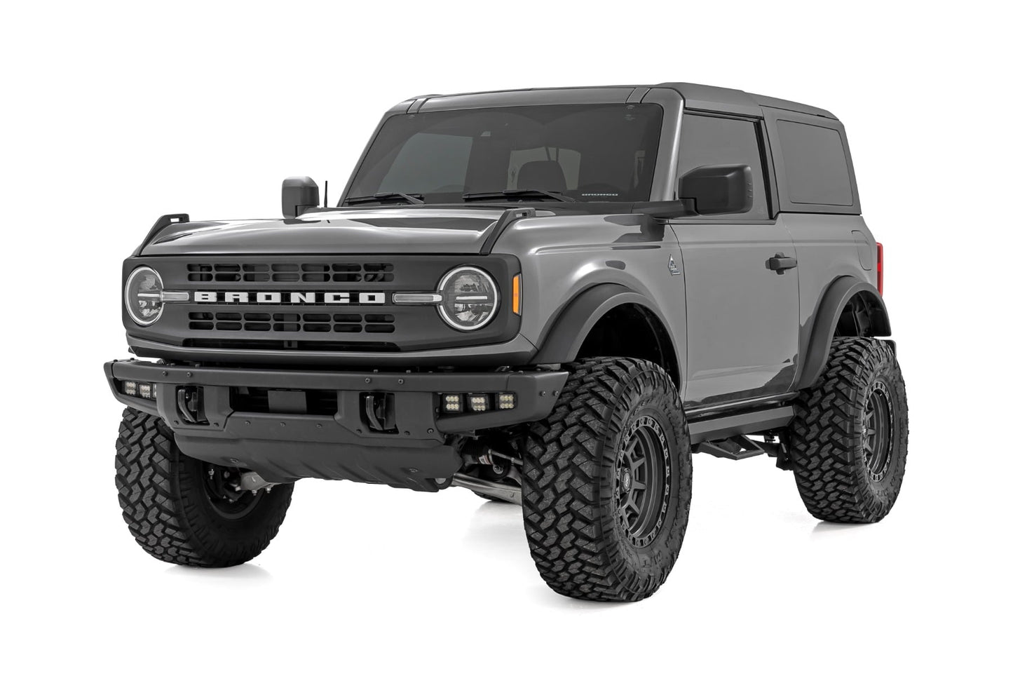 SRL2 Adjustable Aluminum Step 2 Door Ford Bronco (2 Door) 4WD (2021-2025) Rough Country-2