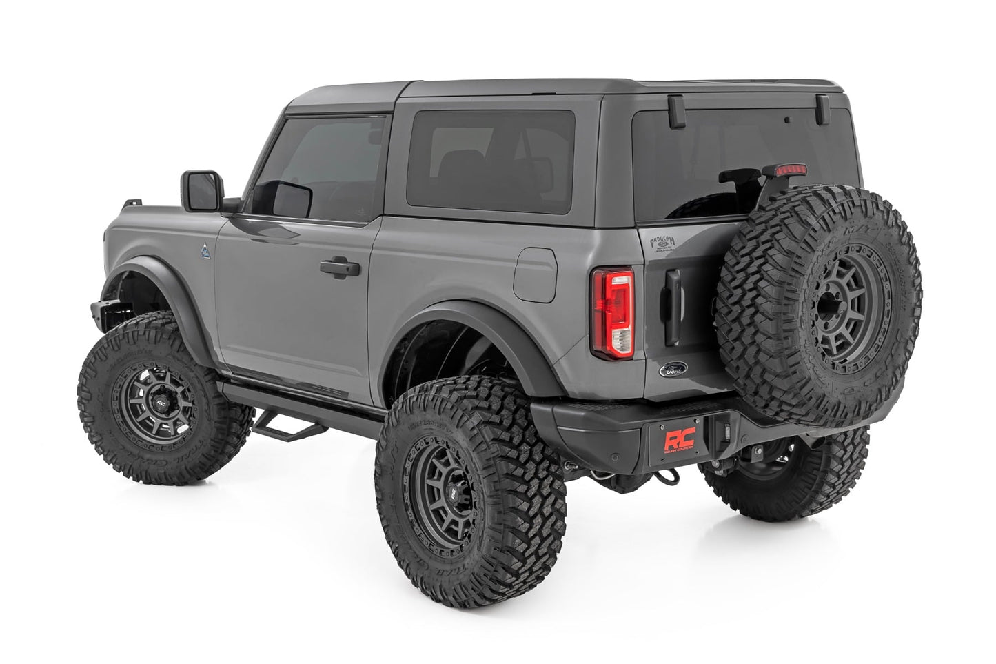SRL2 Adjustable Aluminum Step 2 Door Ford Bronco (2 Door) 4WD (2021-2025) Rough Country-3