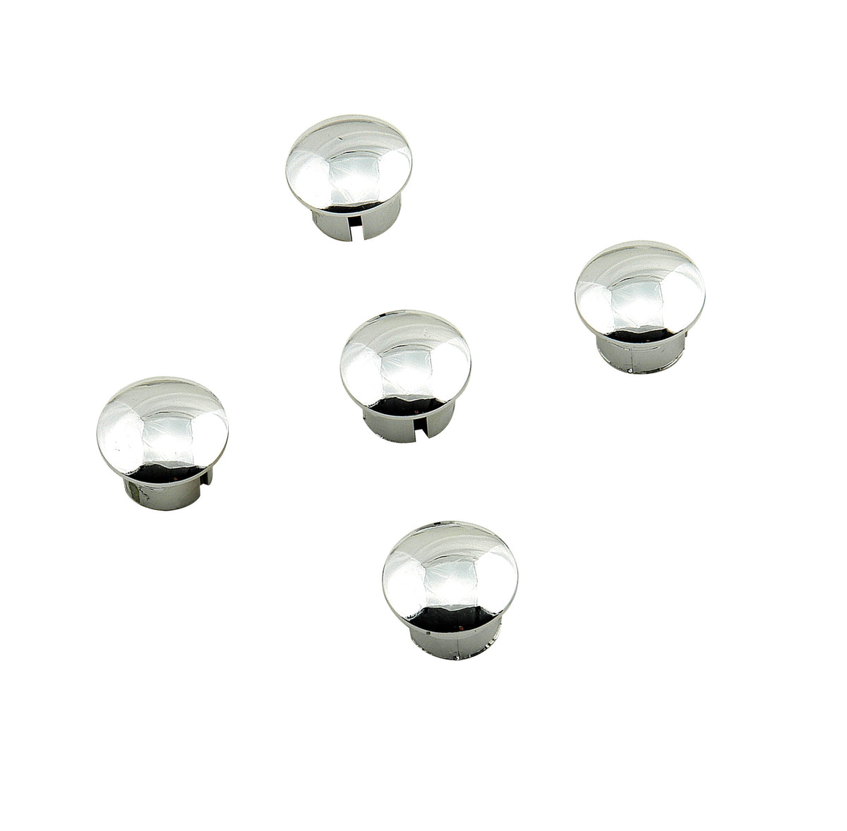 Chrome Wheel Plugs Fits wheels with 11/16 Inch diameter bolt holes Mr Gasket