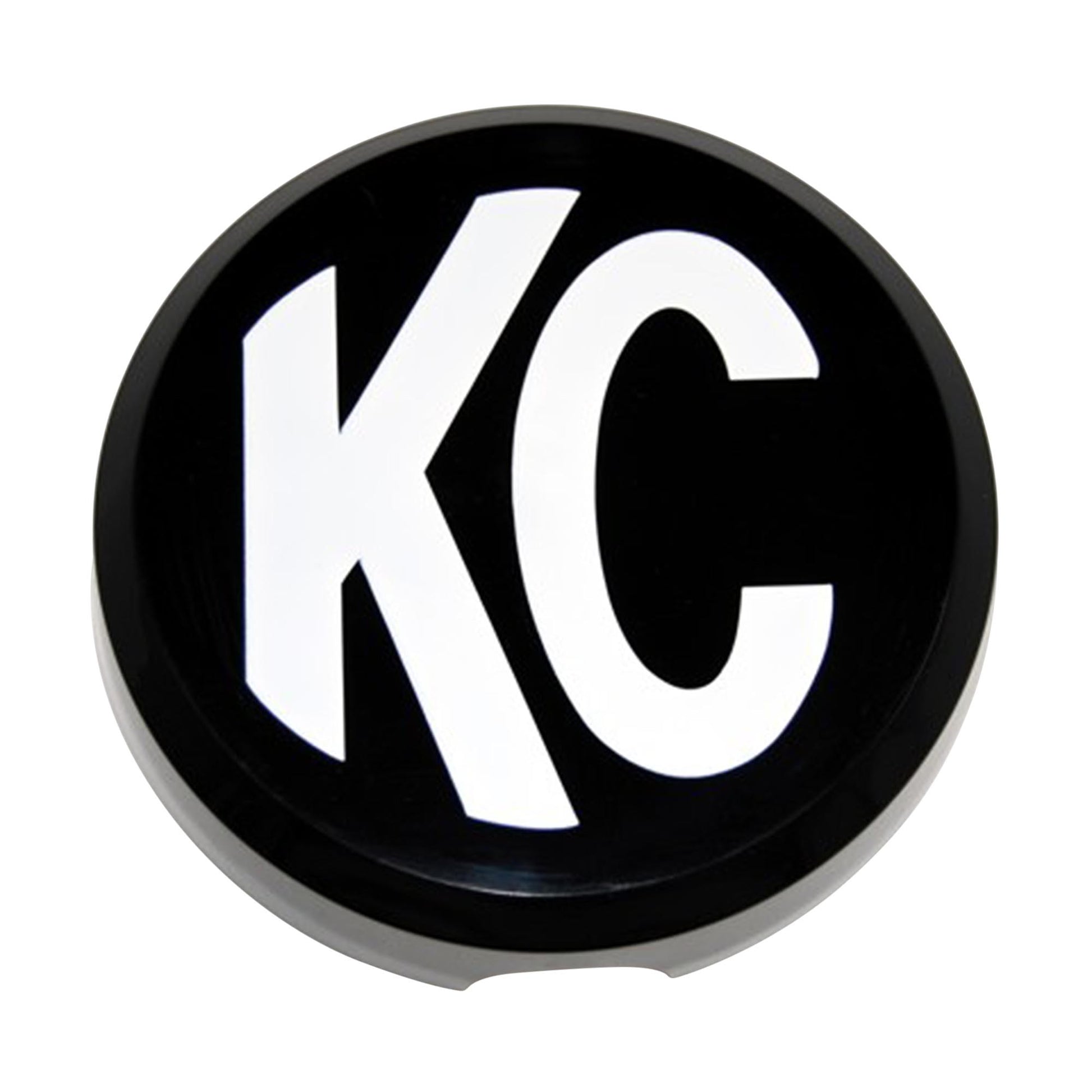 Cover 6 Inch Plastic Black/White Each KC Hilites