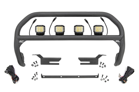 Nudge Bar 3 Inch Wide Angle Led (x4) Ford Bronco 4WD (2021-2025) Rough Country