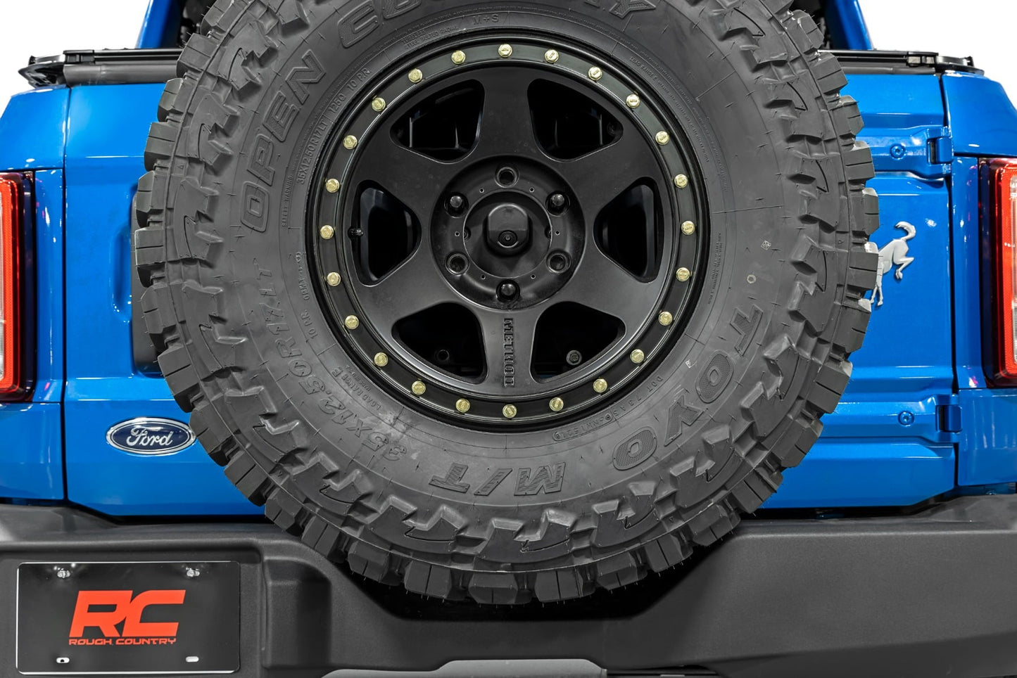Spare Tire Relocation Ford Bronco 4WD (2021-2025) Rough Country-2