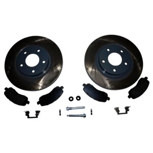 Front Disc Brake Service Kit for 2007-2017 Jeep MK Compass/Patriot Crown Automotive-2