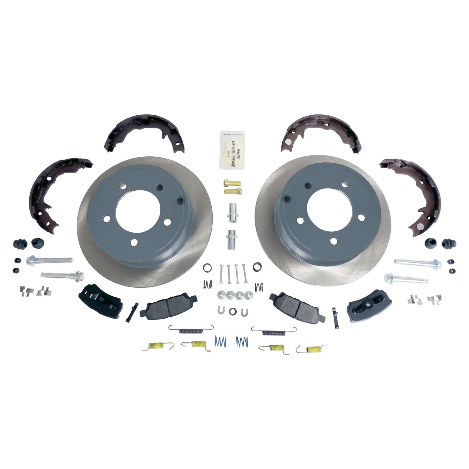 Rear Disc Brake Service Kit for 07-17 Jeep MK Compass, Patriot w/ 10.31 Inch Rotors Crown Automotive