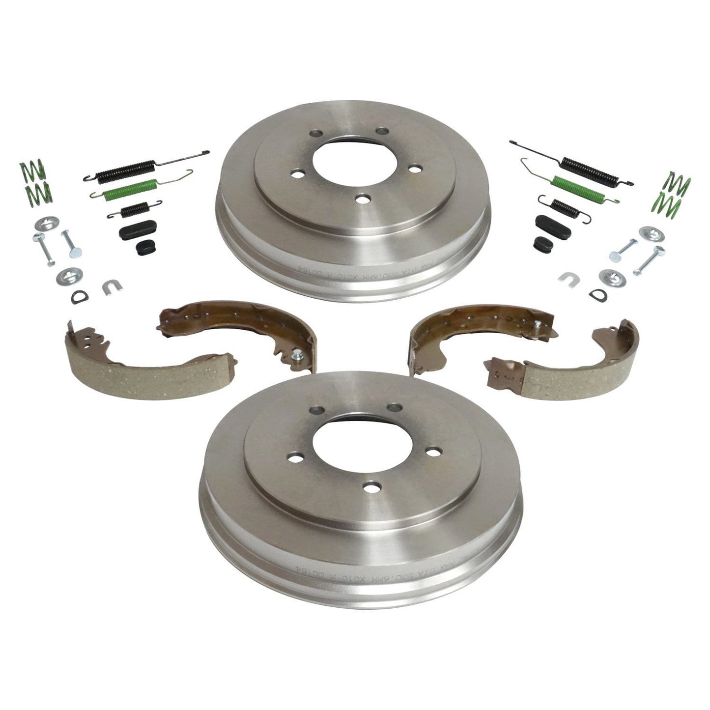 Rear Drum Brake Service Kit for 2007-2017 Jeep MK Compass / Patriot Crown Automotive