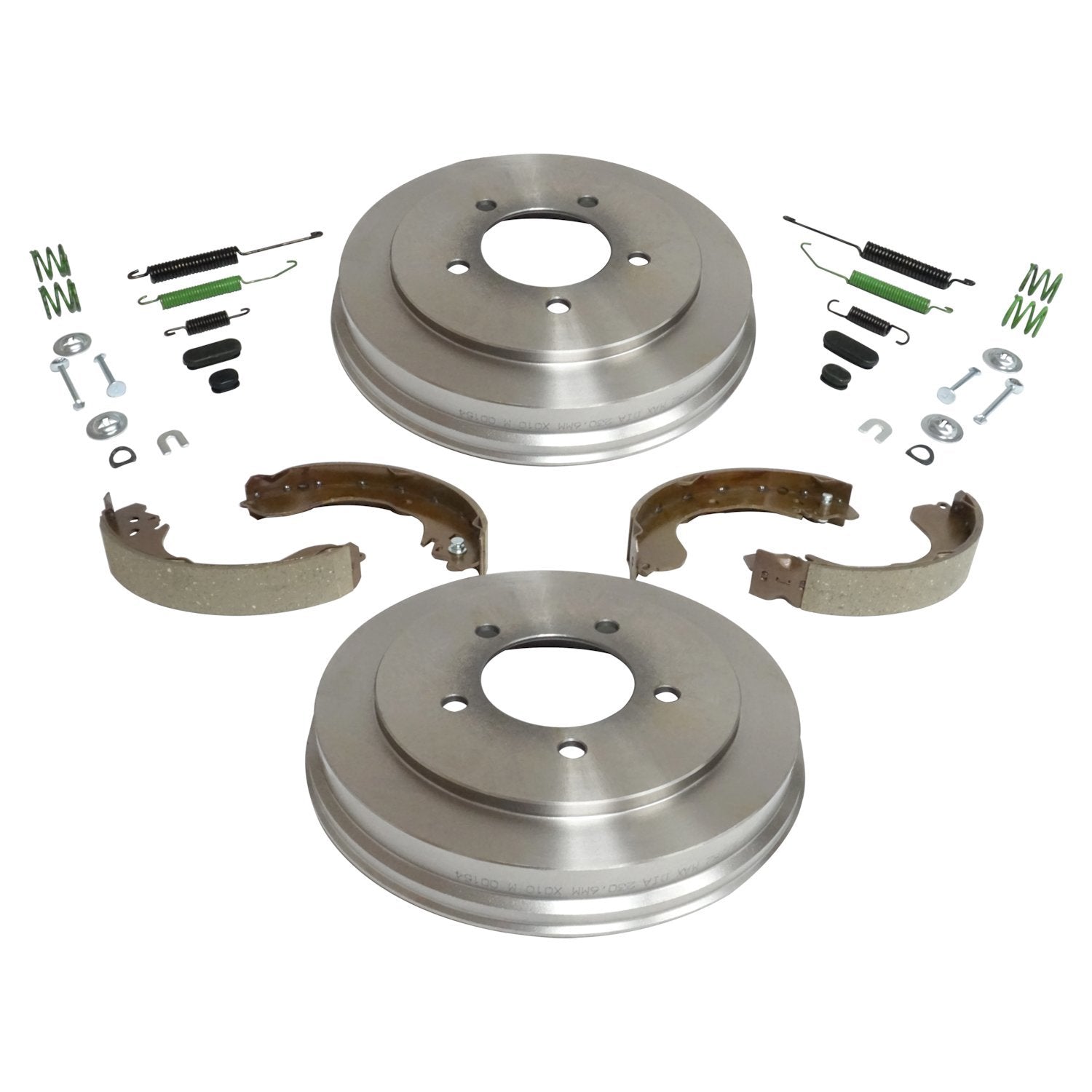 Rear Drum Brake Service Kit for 2007-2017 Jeep MK Compass / Patriot Crown Automotive