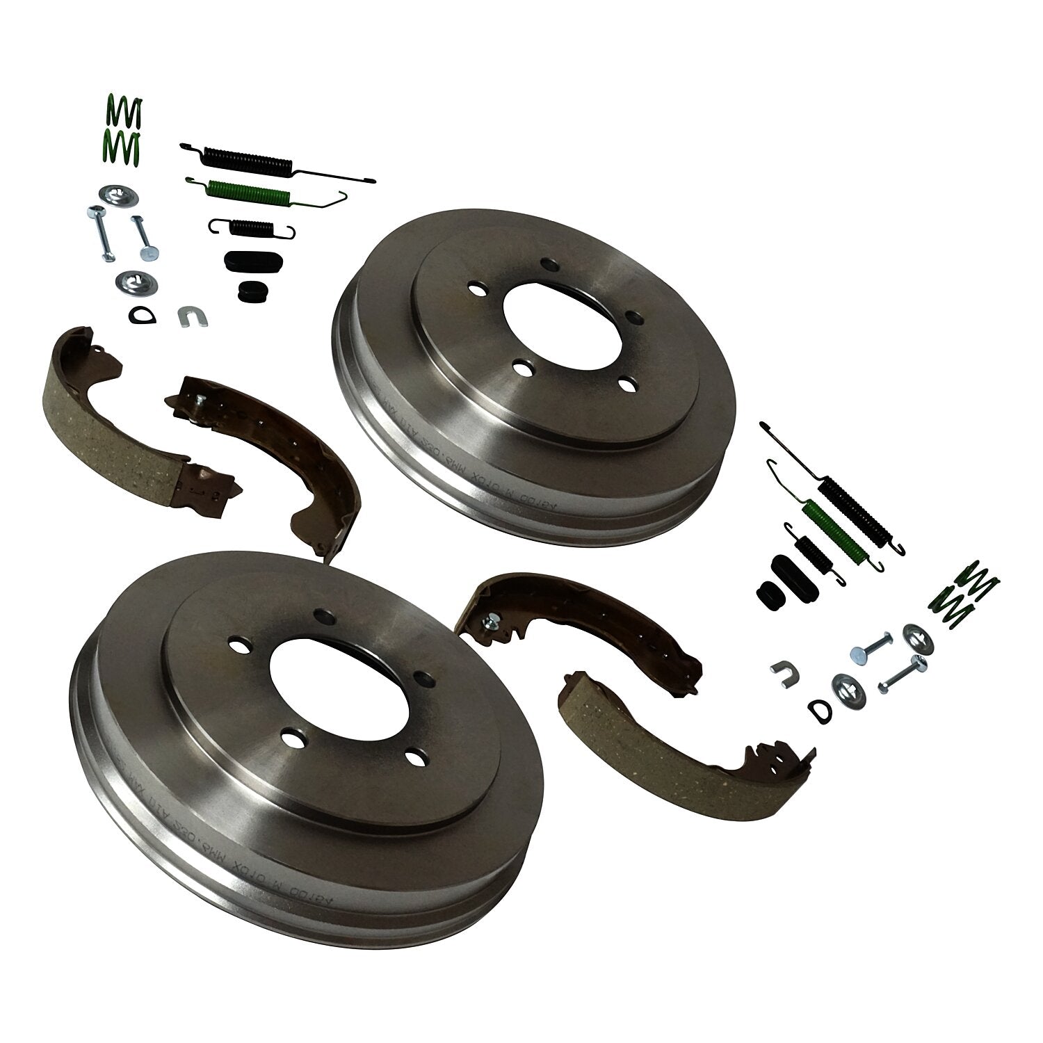 Rear Drum Brake Service Kit for 2007-2017 Jeep MK Compass / Patriot Crown Automotive-1