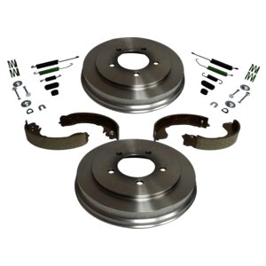 Rear Drum Brake Service Kit for 2007-2017 Jeep MK Compass / Patriot Crown Automotive-2