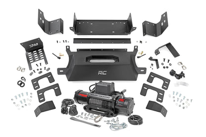 Hidden Winch Mount 9500S Ford Bronco 4WD (2021-2025) Rough Country