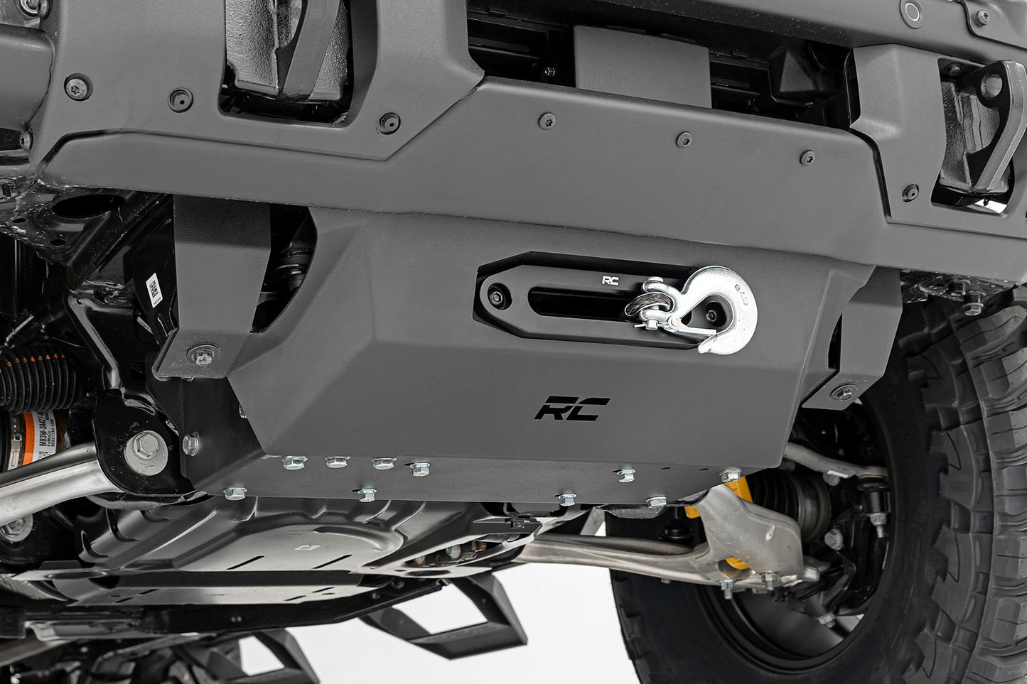 Hidden Winch Mount 9500S Ford Bronco 4WD (2021-2025) Rough Country-2