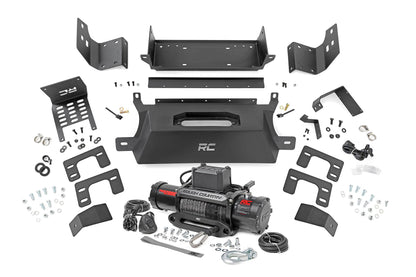 Hidden Winch Mount 12000S Ford Bronco 4WD (2021-2025) Rough Country