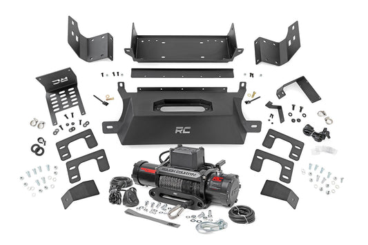 Hidden Winch Mount 12000S Ford Bronco 4WD (2021-2025) Rough Country