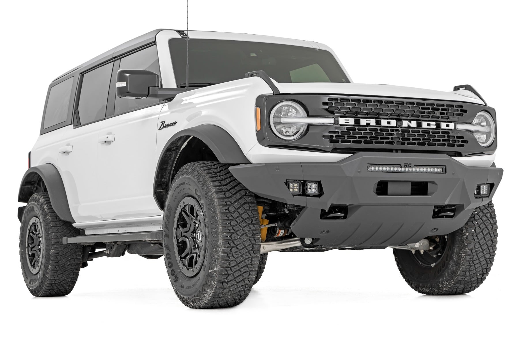 Front Bumper Modular Full Wings Ford Bronco 4WD (2021-2025) Rough Country-2