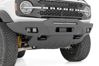 Front Bumper Modular Full Wings Ford Bronco 4WD (2021-2025) Rough Country-4