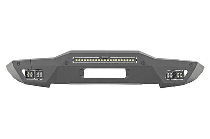 Front Bumper Modular Full Wings Amber DRL Ford Bronco 4WD (2021-2025) Rough Country