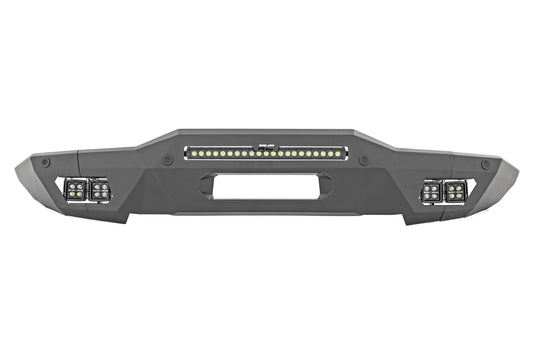 Front Bumper Modular Full Wings Amber DRL Ford Bronco 4WD (2021-2025) Rough Country
