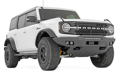 Front Bumper Modular Full Wings Flood Fog Ford Bronco 4WD (21-25) Rough Country-2
