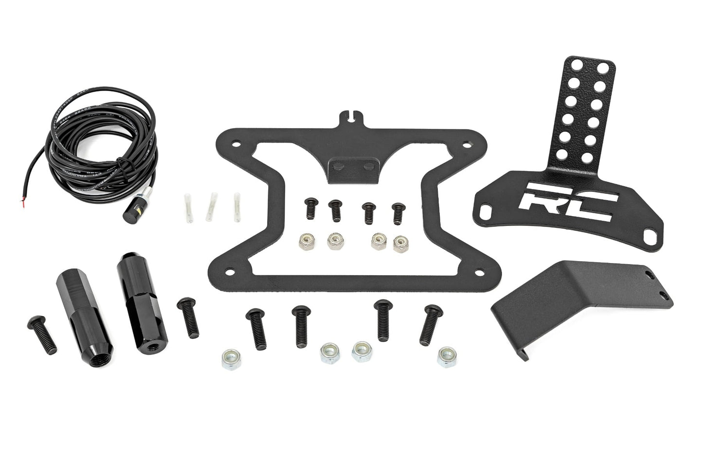License Plate Relocation Bracket Ford Bronco 4WD (2021-2025) Rough Country-3