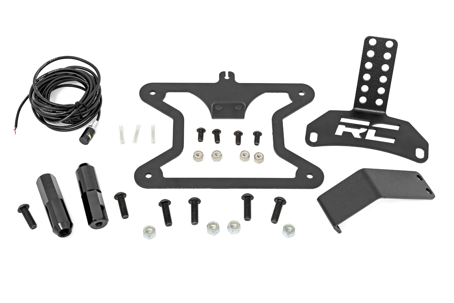 License Plate Relocation Bracket Ford Bronco 4WD (2021-2025) Rough Country-3