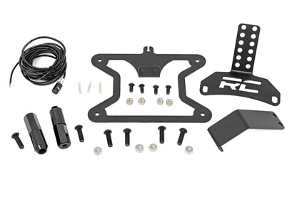 License Plate Relocation Bracket Ford Bronco 4WD (2021-2025) Rough Country-3