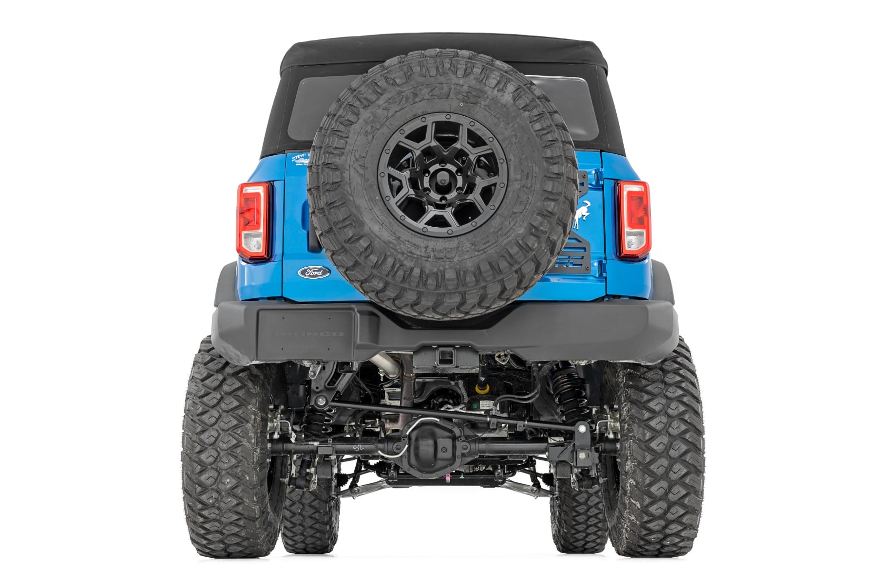 7 Inch Lift Kit 4-Door Base Ford Bronco 4WD (2021-2025) Rough Country-4