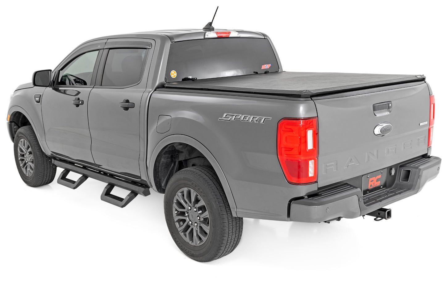 SRX2 Adjustable Aluminum Steps Ford Ranger 2WD/4WD (2019-2026) Rough Country-1